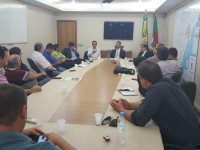 REUNIÃO COM O SUPERINTENDENTE DO PORTO DE RIO GRANDE JANIR BRANCO